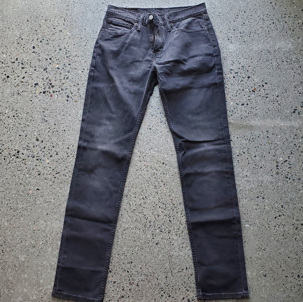 Levi's 511 Gray/Black Jeans 32x36